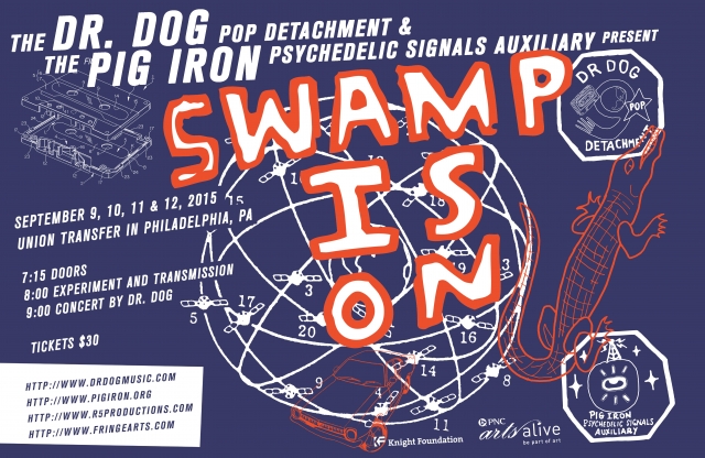 Pig Iron joings forces with Dr. Dog and presents SWAMP IS ON